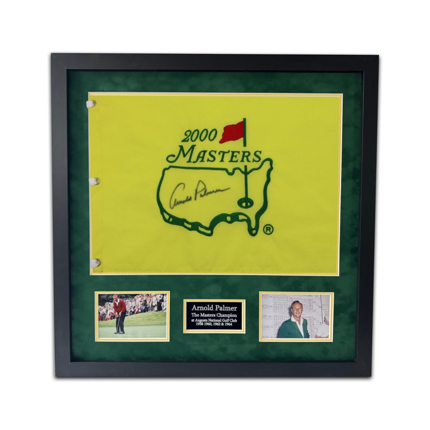 Arnold Palmer signed 2000 Master Flag!