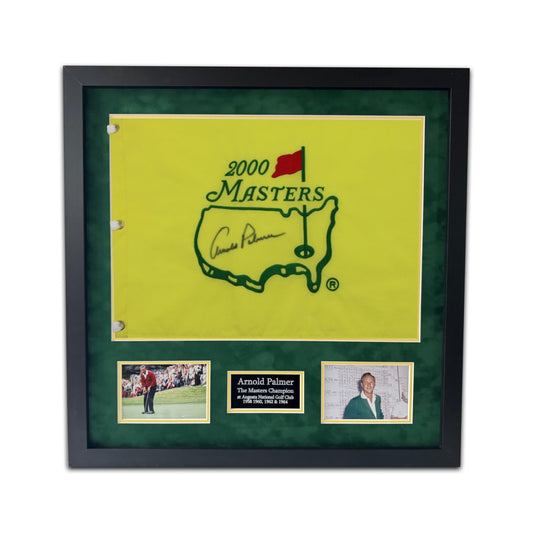Arnold Palmer signed 2000 Master Flag!