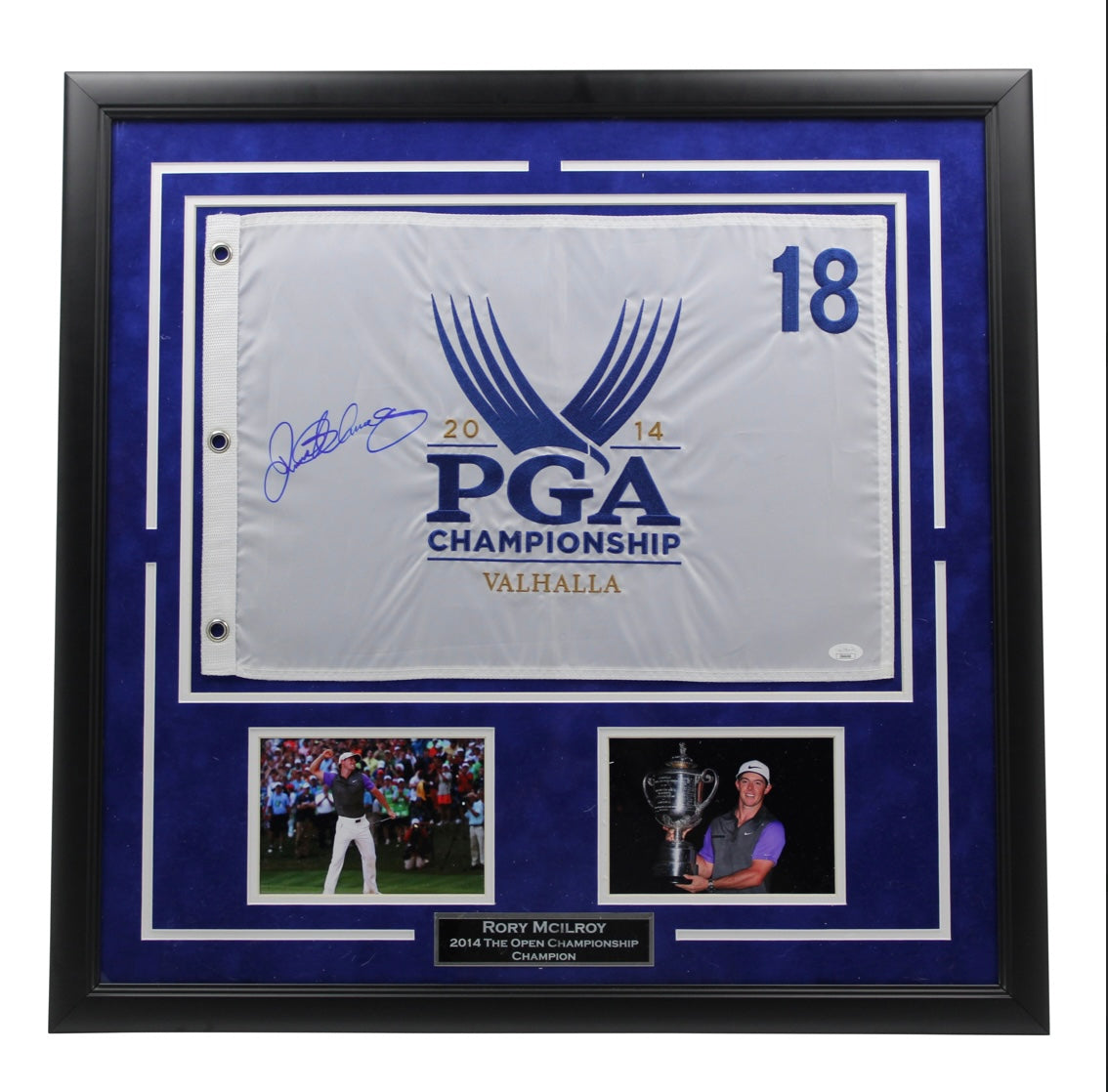 Rory McIlroy US PGA Signed Winning Flag