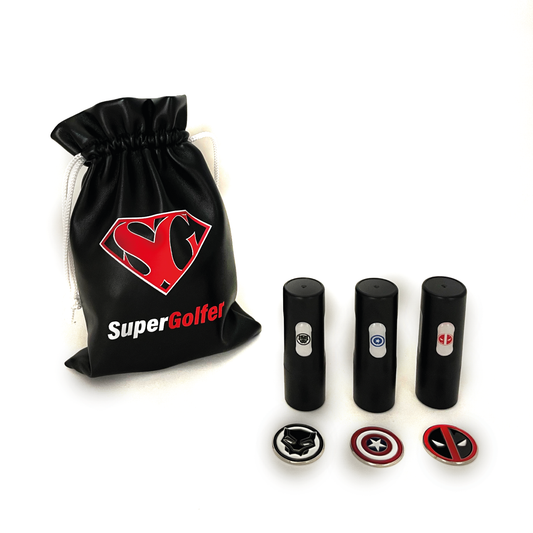 SuperGolfer Ultimate Ball Marker & Ball Stamp Collection